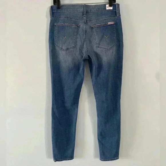 NWOT Hudson Blair High Rise Distressed Super Skinny Ankle Size 29 - Picture 6 of 12